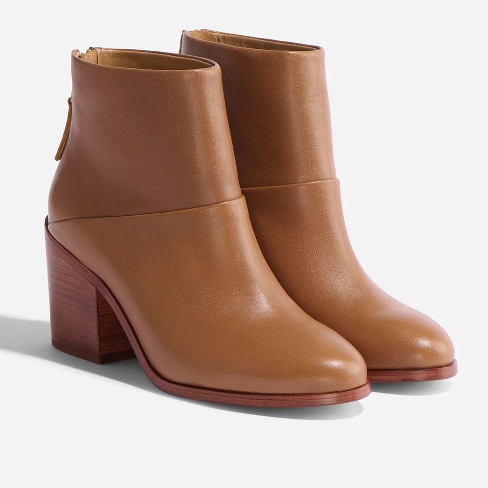 Nisolo Tan Ankle Boots